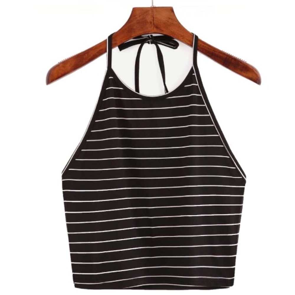 SheIn Striped Hater Top